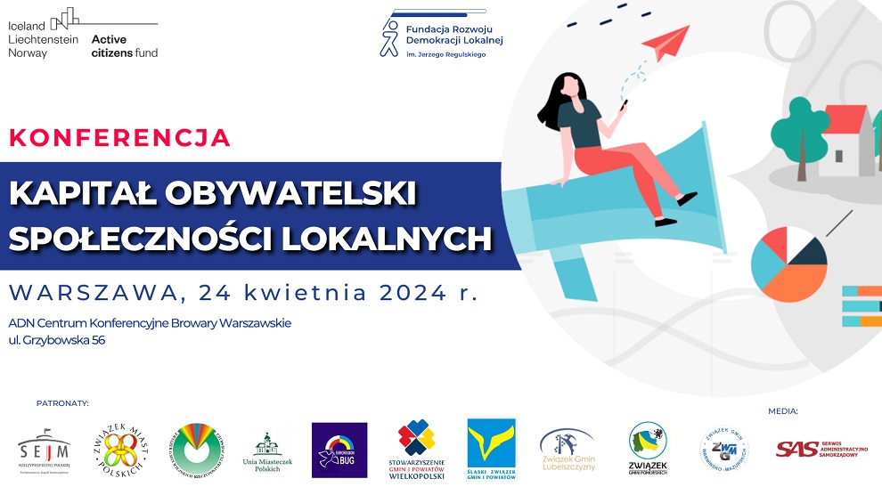 Konferencja „Kapitał obywatelski społeczności lokalnych” – zaproszenie do udziału!