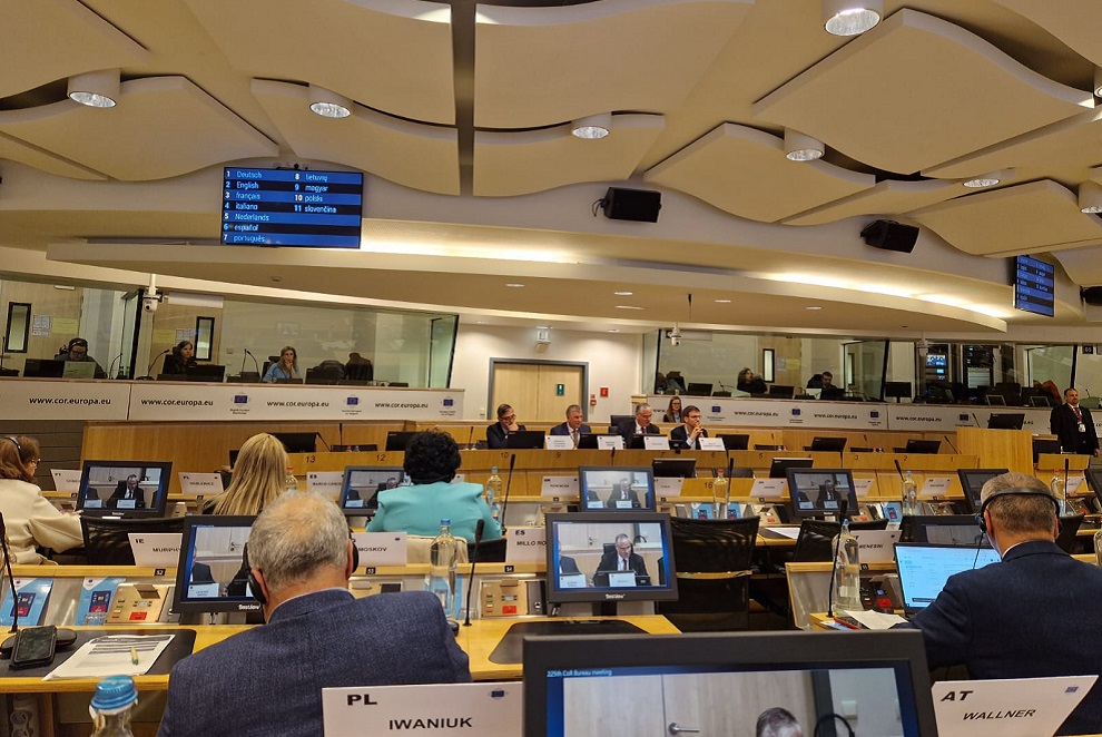 ZGWRP na sesji plenarnej Komitetu Regionów w Brukseli
