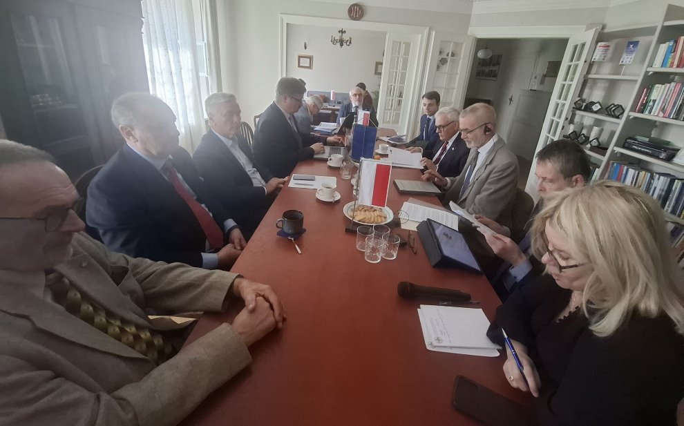 spotkanie z delegacją CLRAE