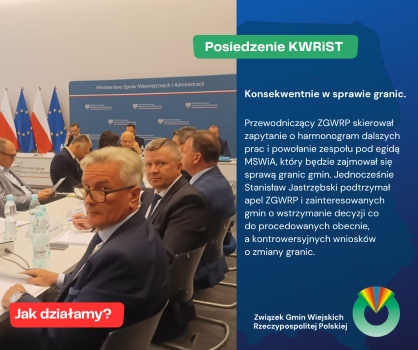 Konsekwentnie w sprawie granic
