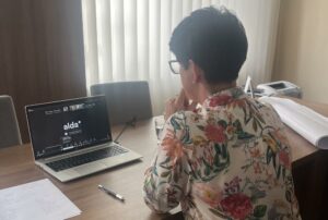 Agnieszka Wojda podczas Zgromadzenia Ogólnego ALDA