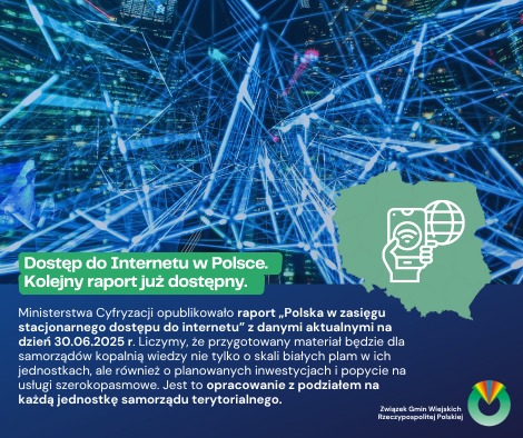 Dostęp do Internetu w Polsce – kolejny raport dostępny!