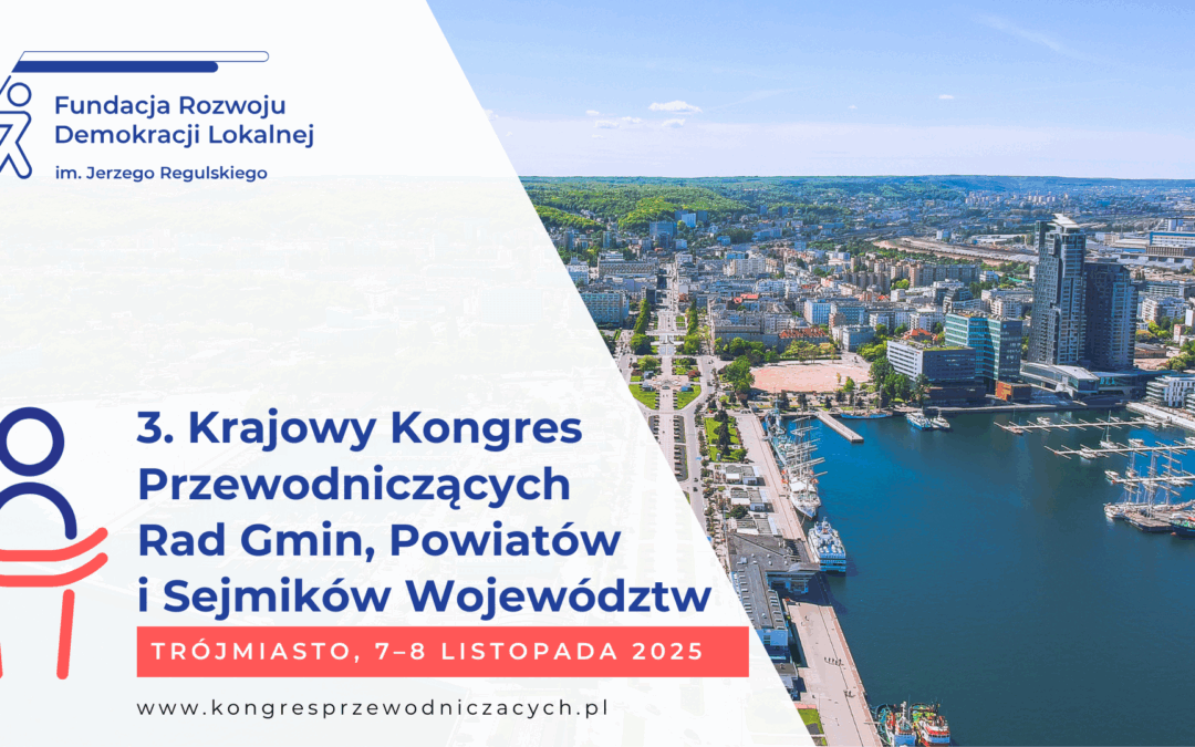 III Krajowy Kongres Przewodniczących Rad Gmin, Powiatów i Sejmików Województw już w listopadzie
