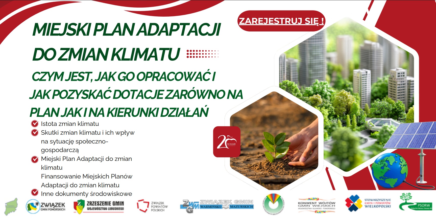 Miejskie plany adaptacji do zmian klimatu