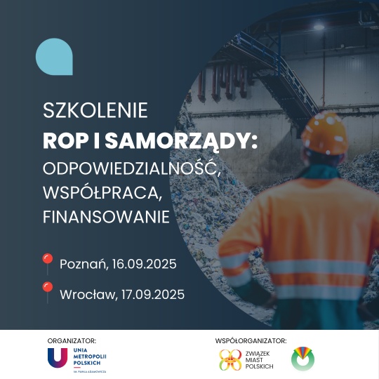 ROP i Samorządy: Odpowiedzialność, Współpraca, Finansowanie. Bezpłatne szkolenia dla samorządów