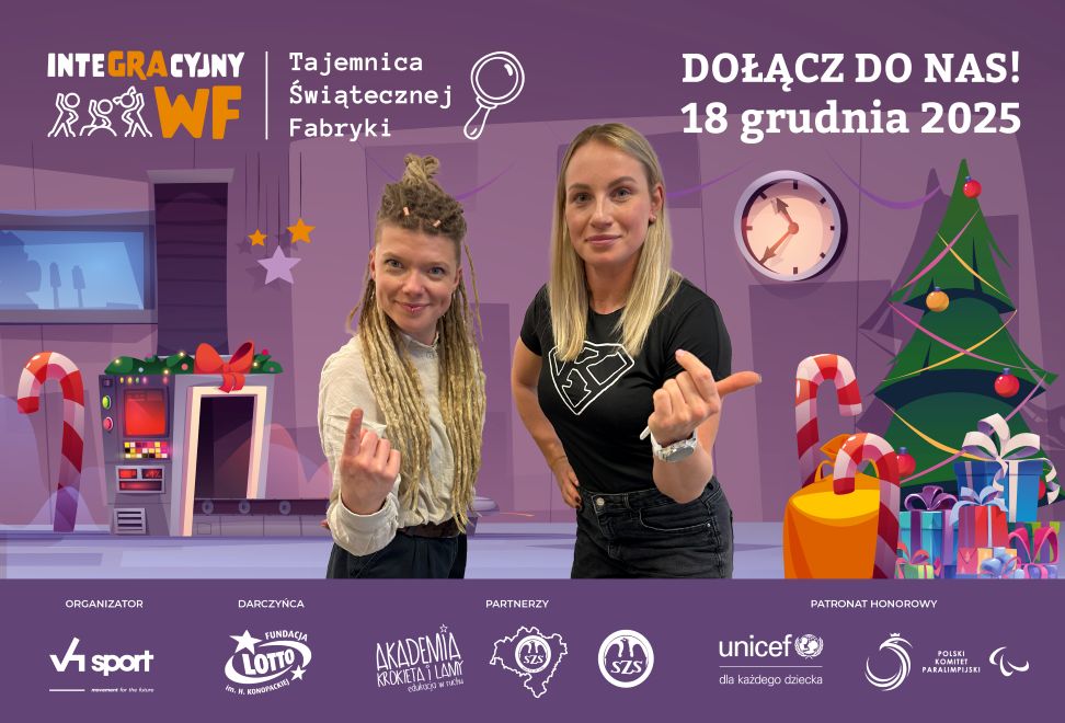Integracyjny WF – Tajemnica Świątecznej Fabryki – spotkanie online już 18 grudnia 2025 r.!