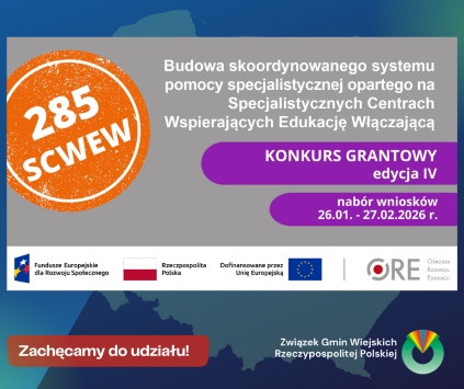 Tworzenie SCWEW – trwa IV edycja konkursu grantowego