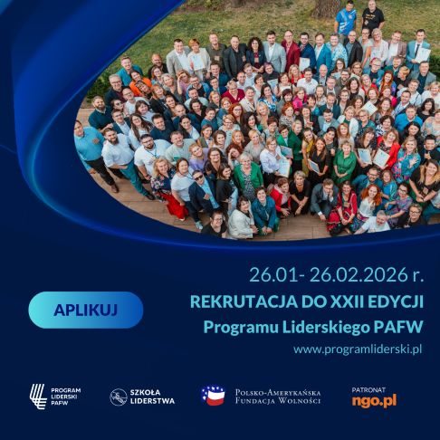 Trwa rekrutacja do XXII edycji Programu Liderskiego