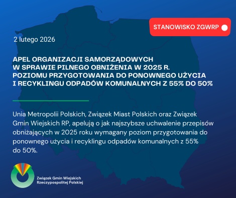 Poziom recyklingu: apel organizacji samorządowych