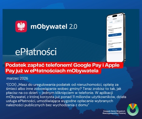 Podatek zapłać telefonem! Google Pay i Apple Pay już w ePłatnościach mObywatela
