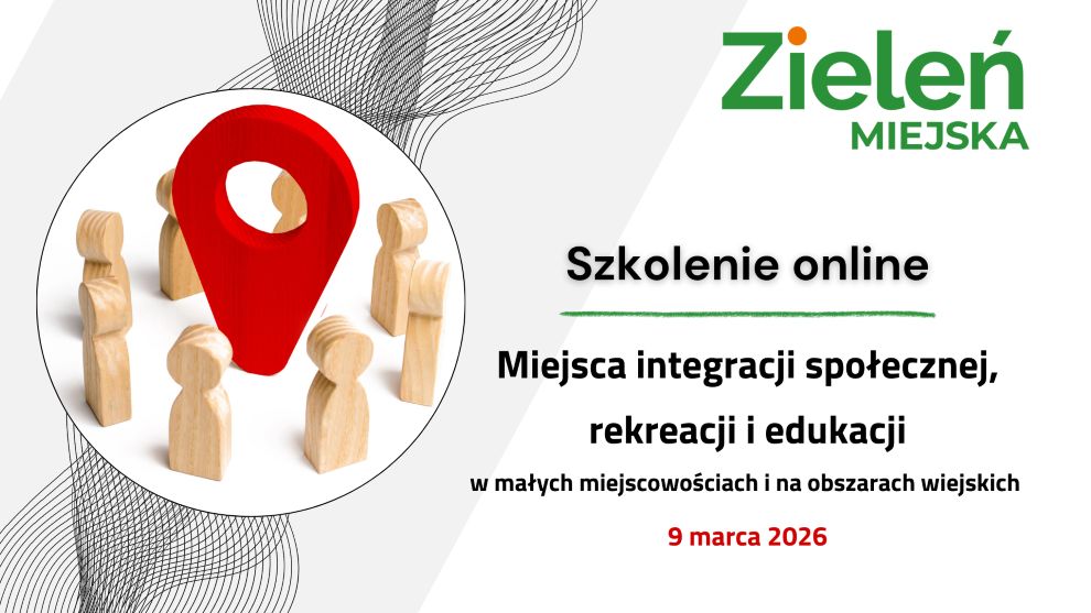 Miejsca integracji społecznej, rekreacji i edukacji w małych miejscowościach i na obszarach wiejskich