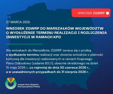 Prośba do marszałków województw