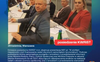 ZGWRP na posiedzeniu KWRiST
