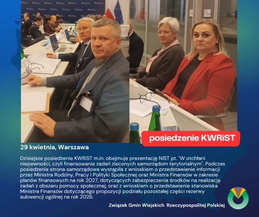Posiedzenie KWRiST - kwiecień 2026 r.