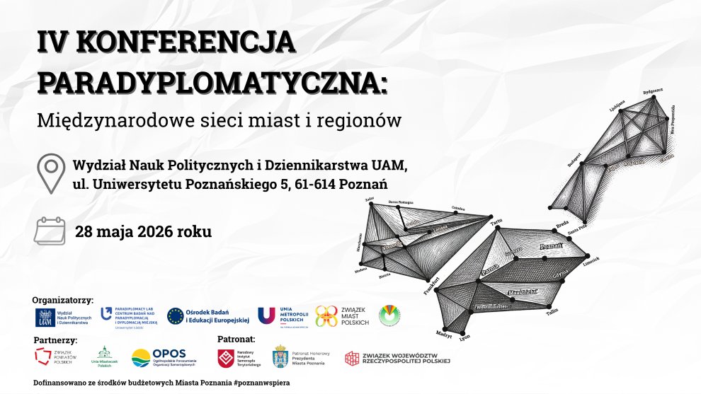 Konferencja Paradyplomatyczna "Międzynarodowe sieci miast i regionów"