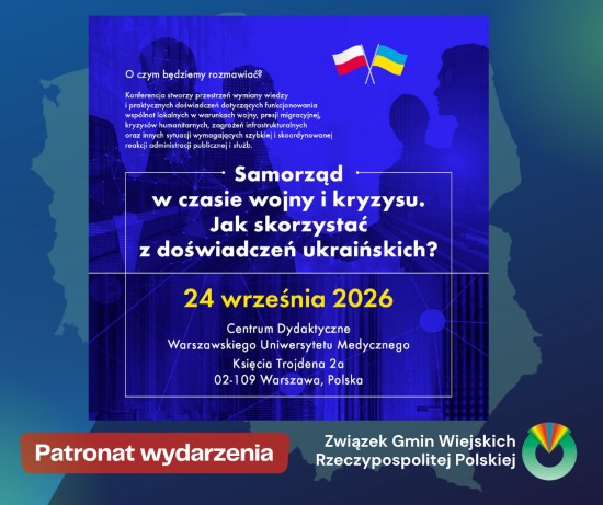 Samorząd w czasie wojny i kryzysu – zaproszenie na konferencję!