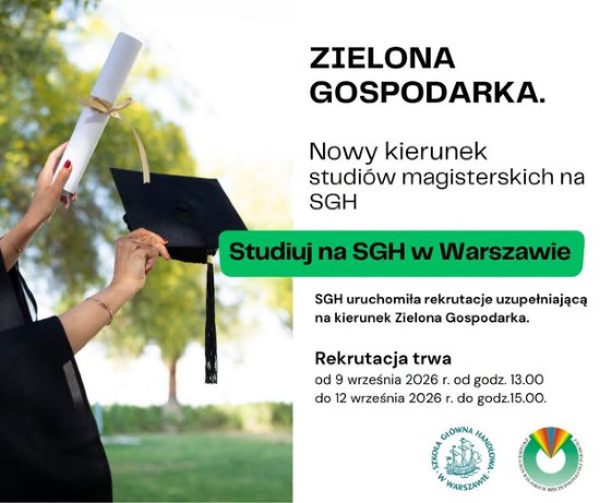 „Zielona Gospodarka” – rekrutacja uzupełniająca!