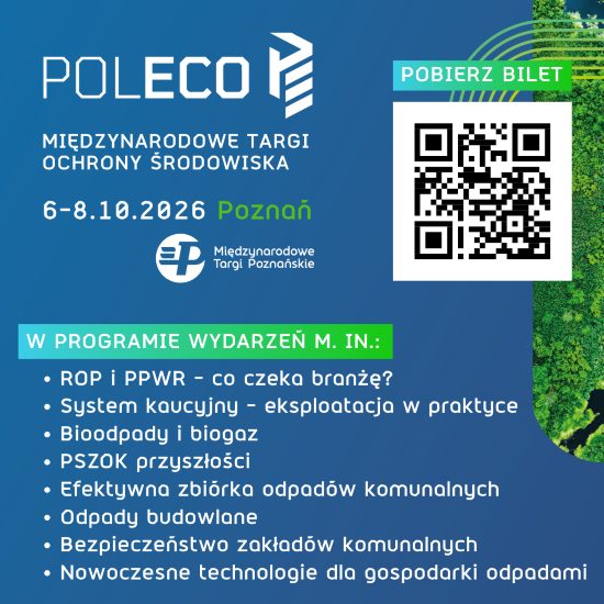 POLECO 2026 – rozwiązania dla samorządów wobec środowiskowych wyzwań
